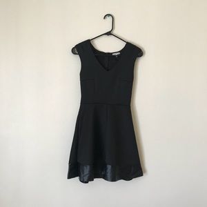Midi black dress